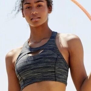 NWT Free People Movement Small Strut Sports Bra Black Combo XS